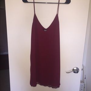 Burgundy Lulus Dress